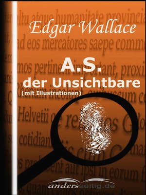 cover image of A.S. der Unsichtbare (mit Illustrationen)